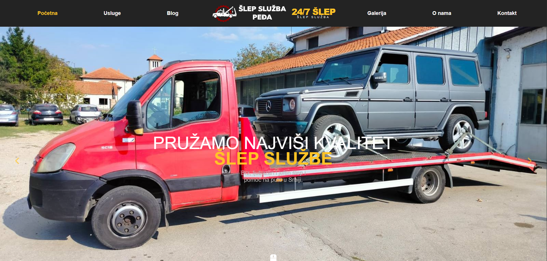 Šlep Služba Peđa